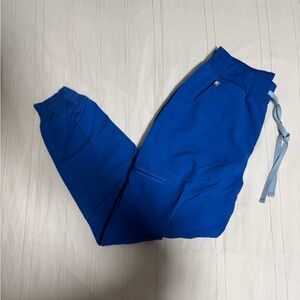 Figs royal blue high waisted Zamora 2.0